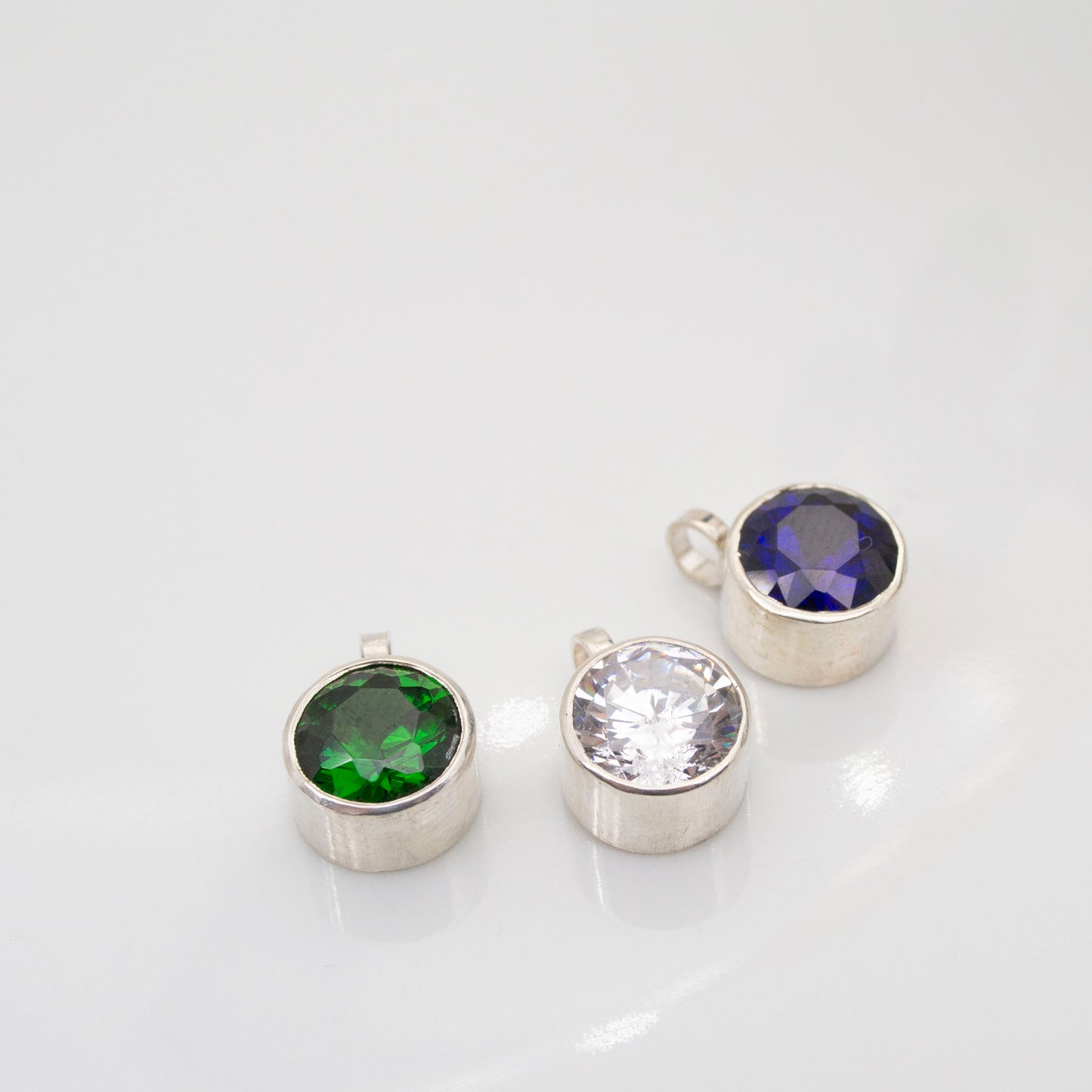 Birthstone charms 8mm
