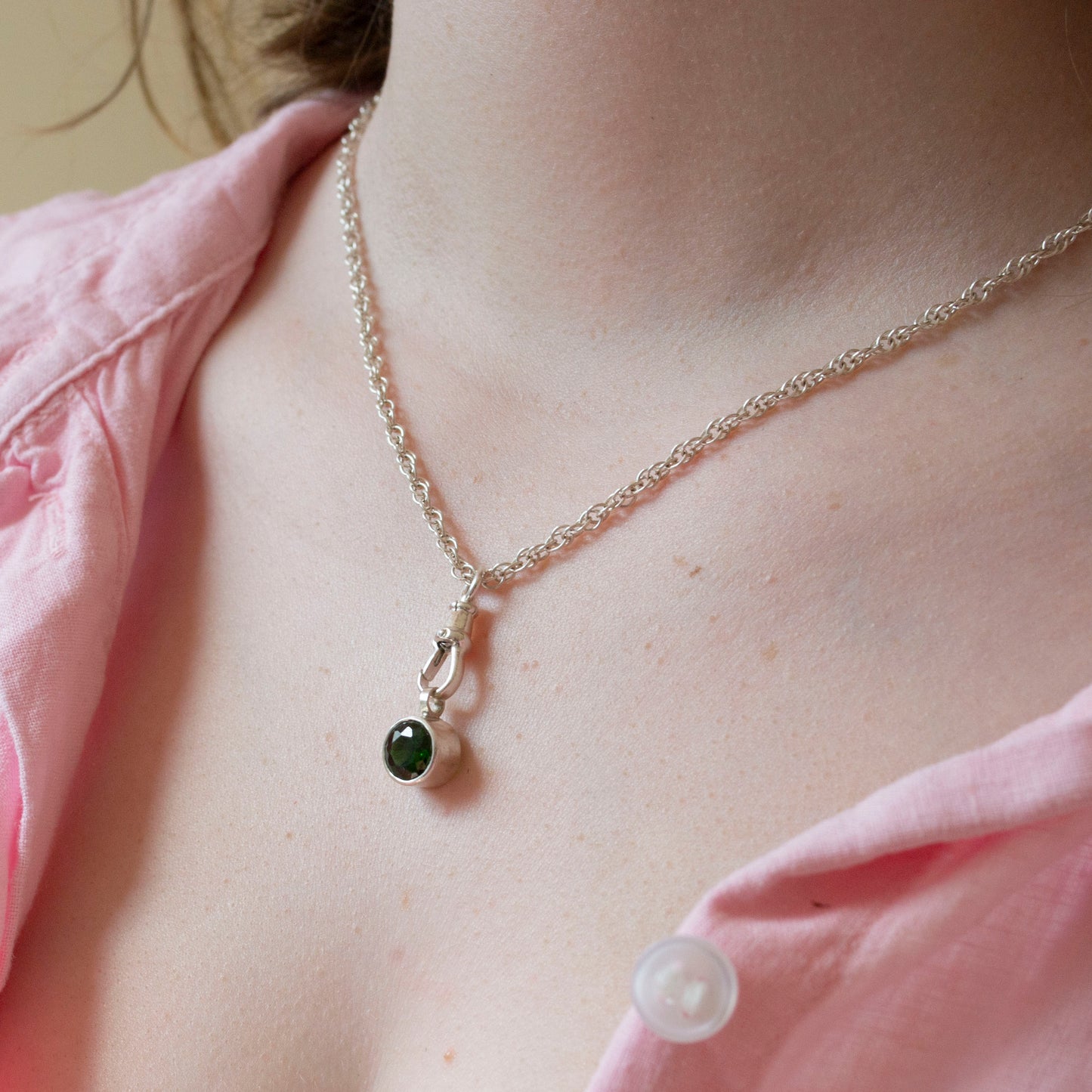 Sterling silver classic rope chain