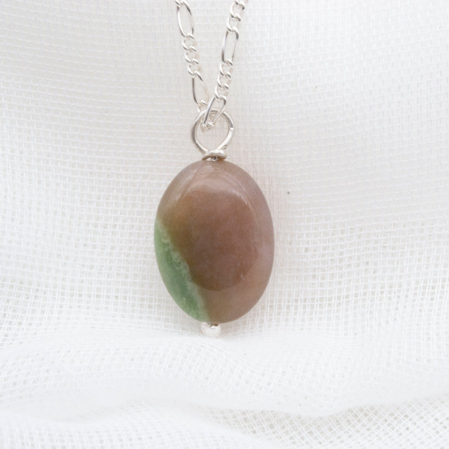 Mossy agate pendant 6