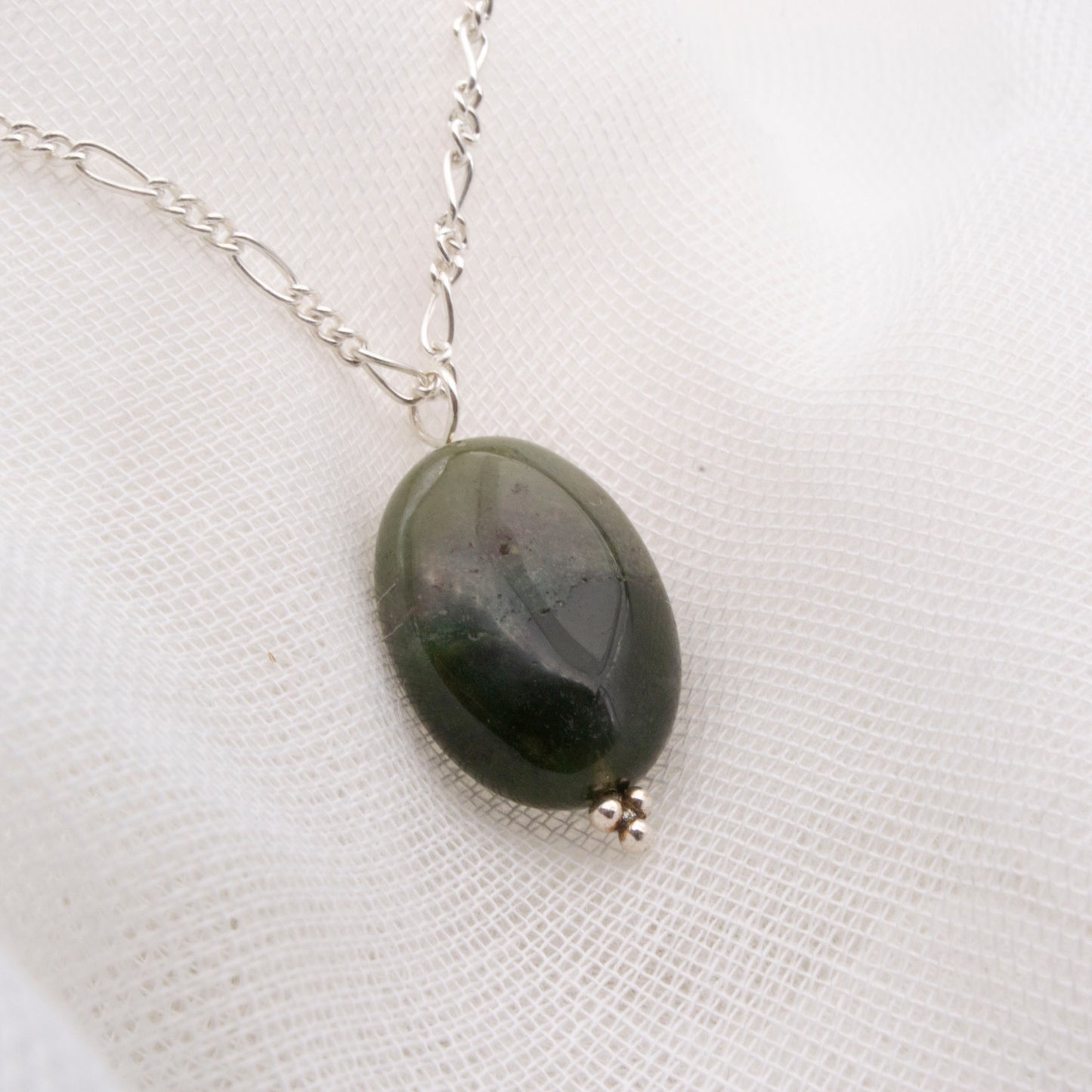 Mossy agate pendant 10
