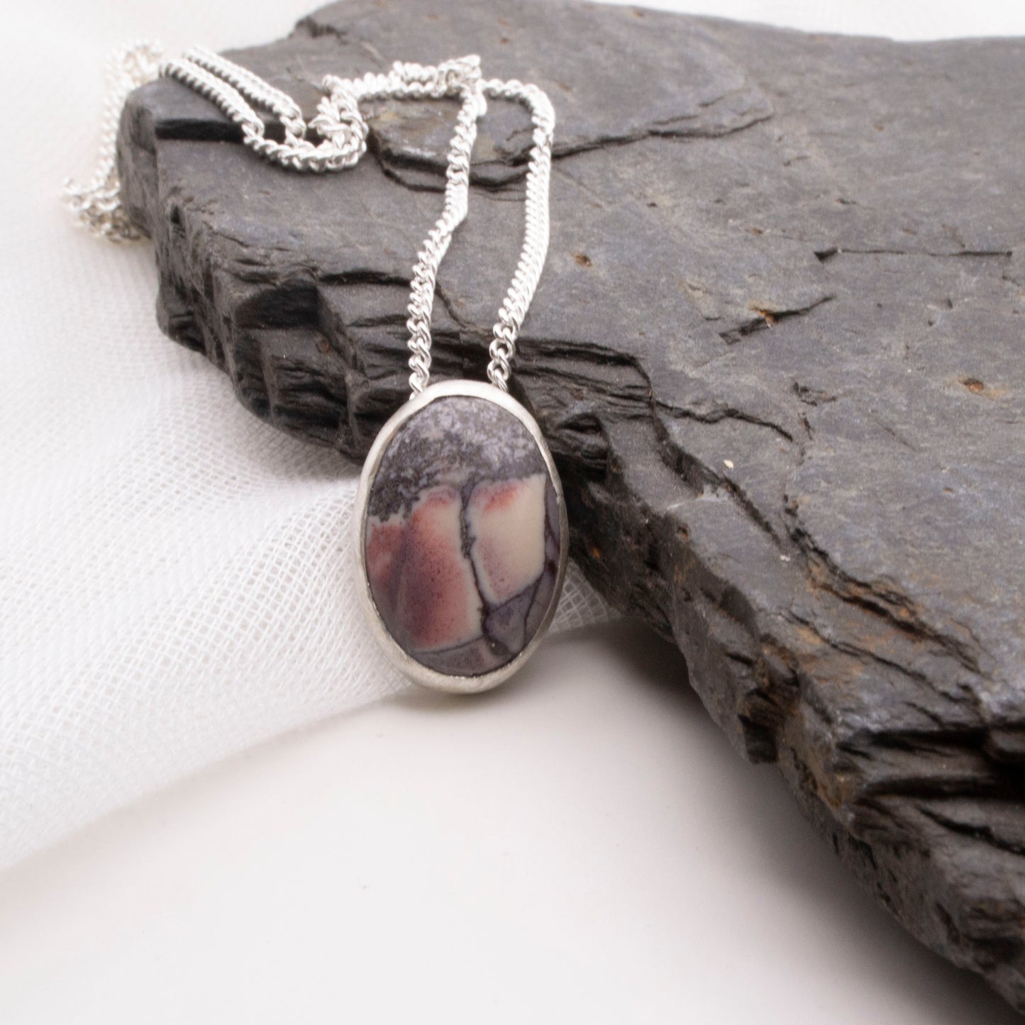 Picture jasper pendant