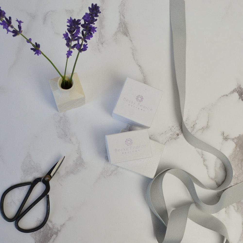 Becky Pearce Designs Simplicity circle dangle earrings