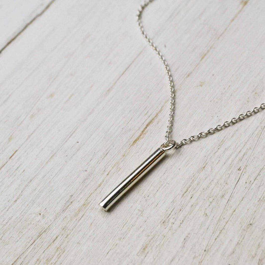 Becky Pearce Designs Simplicity rounded bar pendant