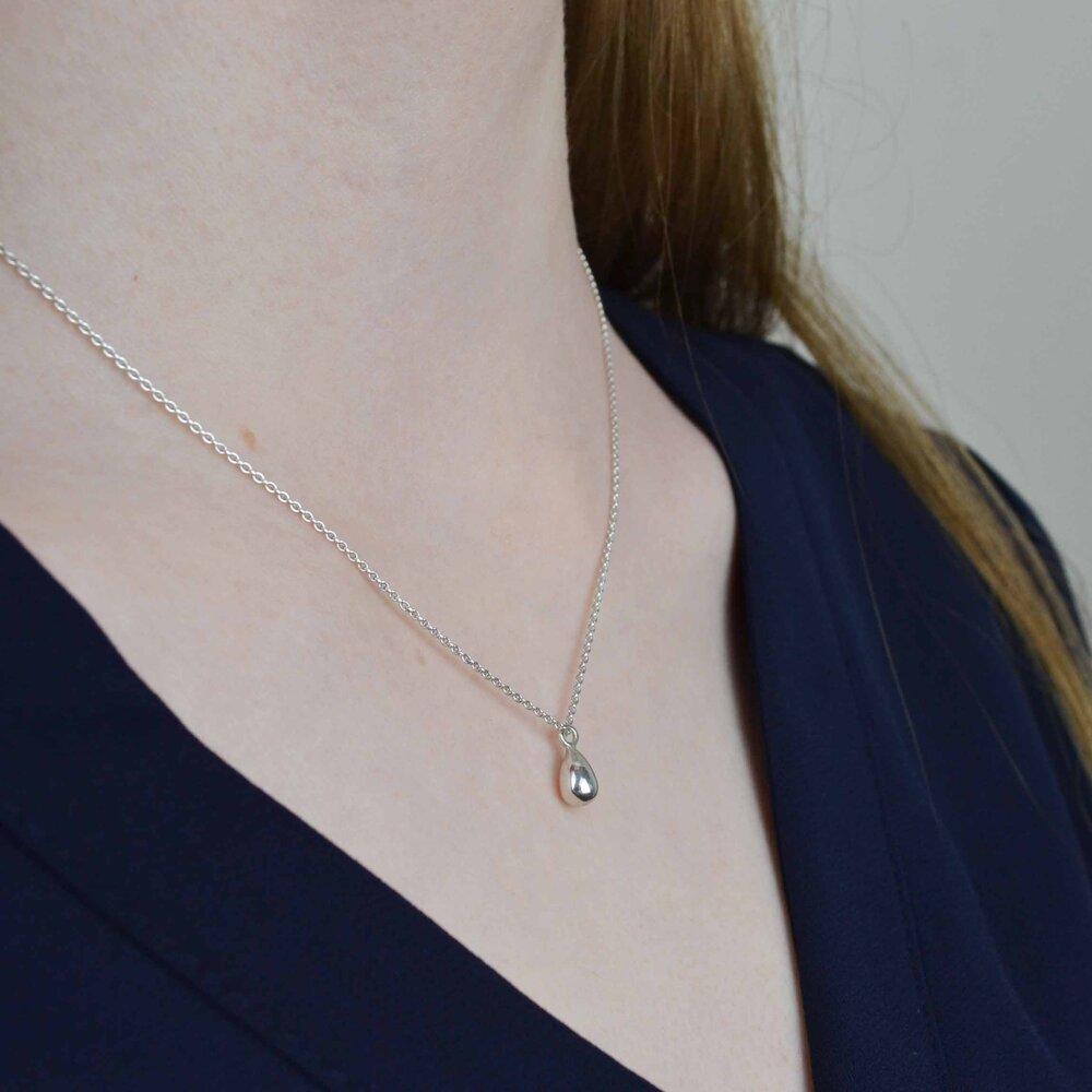 Becky Pearce Designs Simplicity teardrop pendant