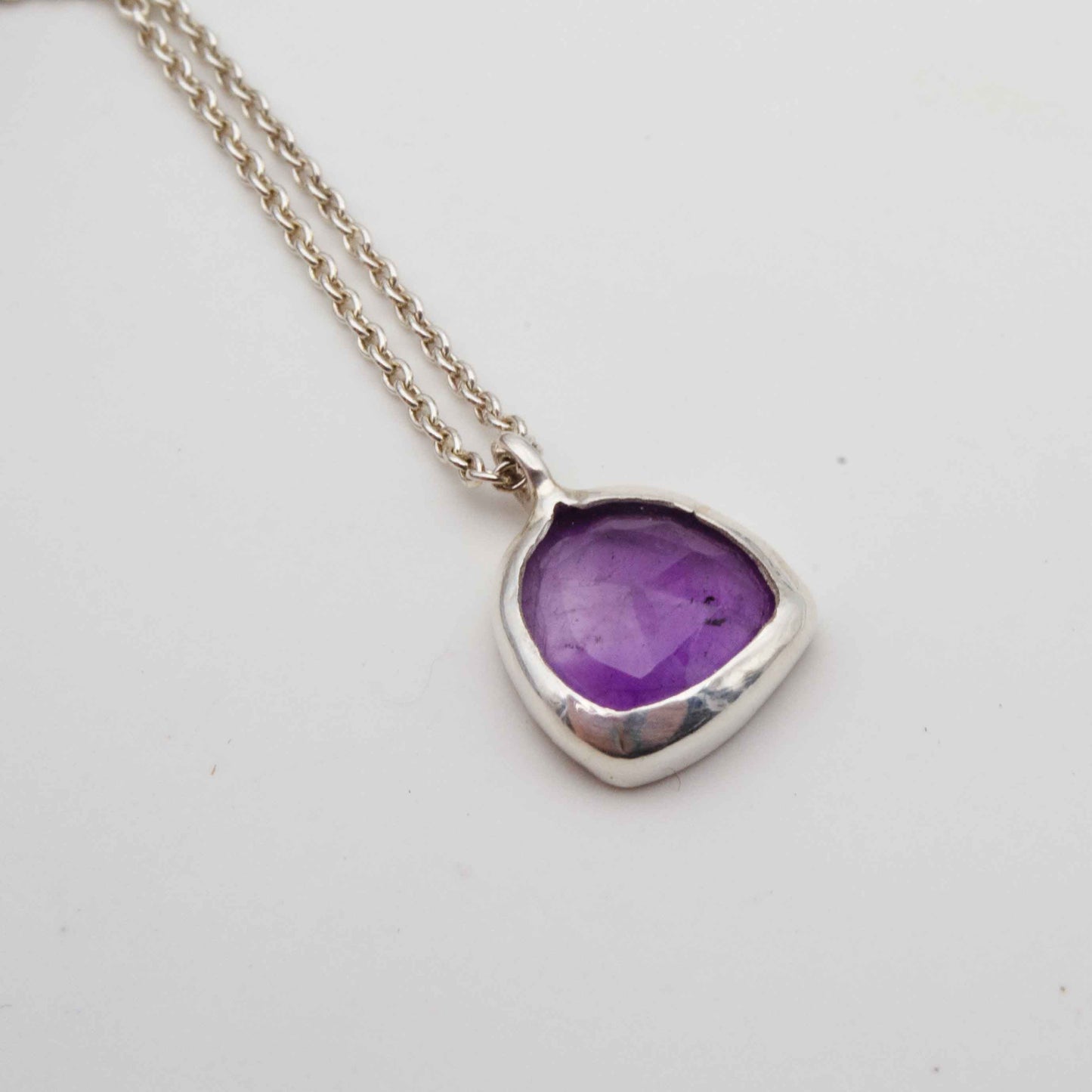 Becky Pearce Designs Amethyst freeform pendant