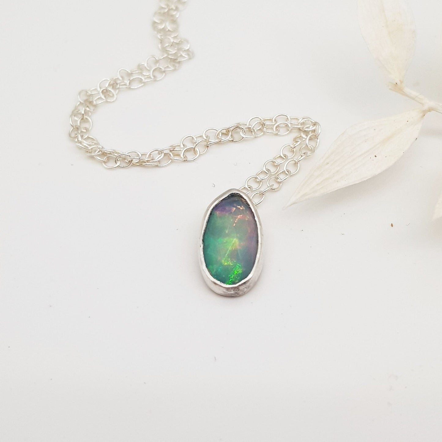 Becky Pearce Designs Opal freeform pendant