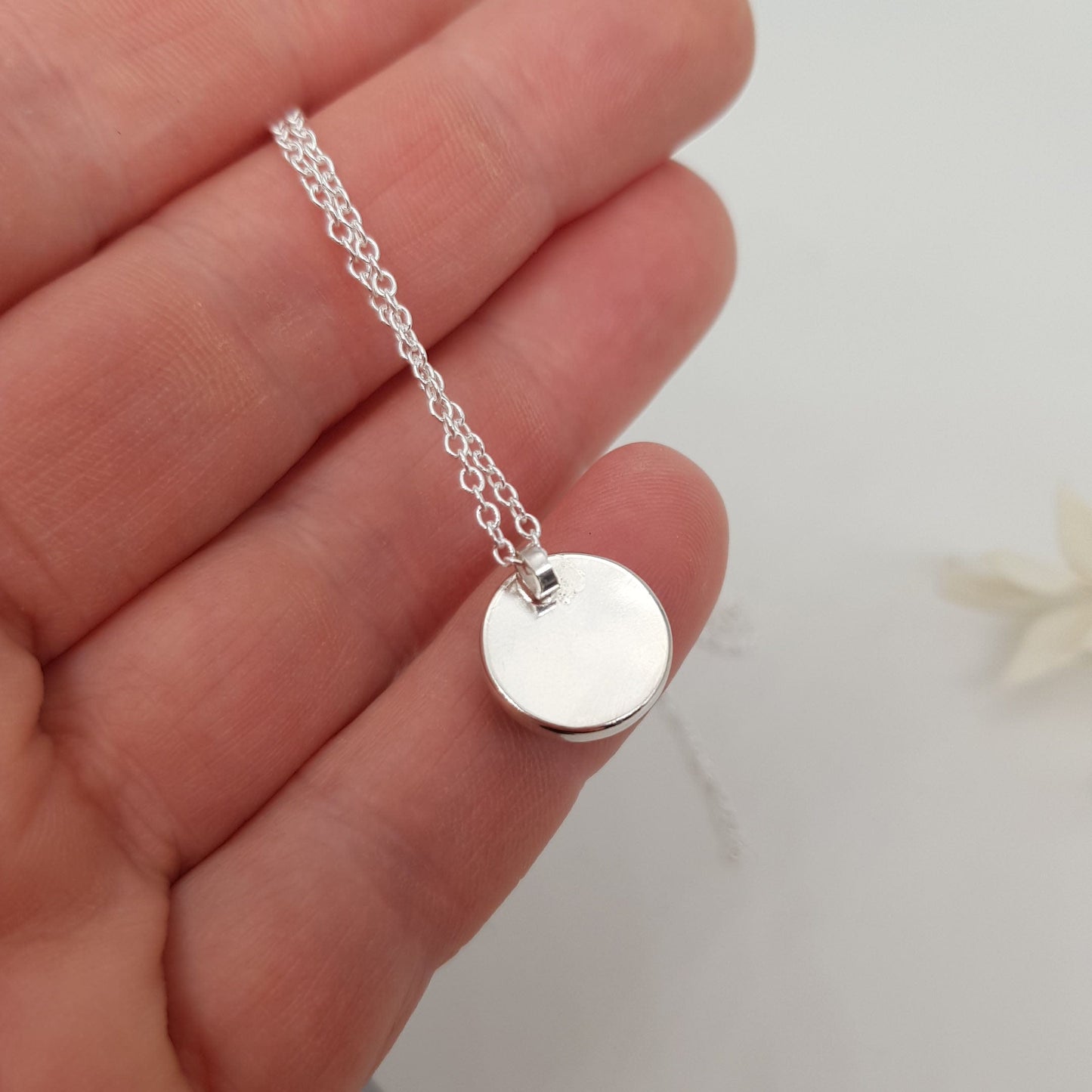 Becky Pearce Designs Turquoise and silver pendant necklace