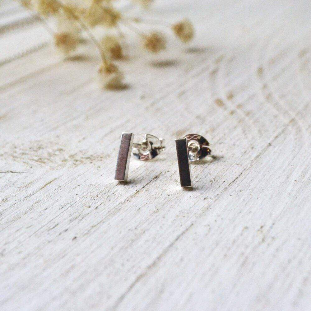 Becky Pearce Designs Earrings Simplicity - bar earrings