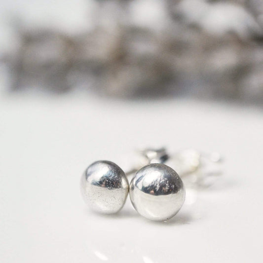 Becky Pearce Designs Earrings Bubble sterling silver earrings