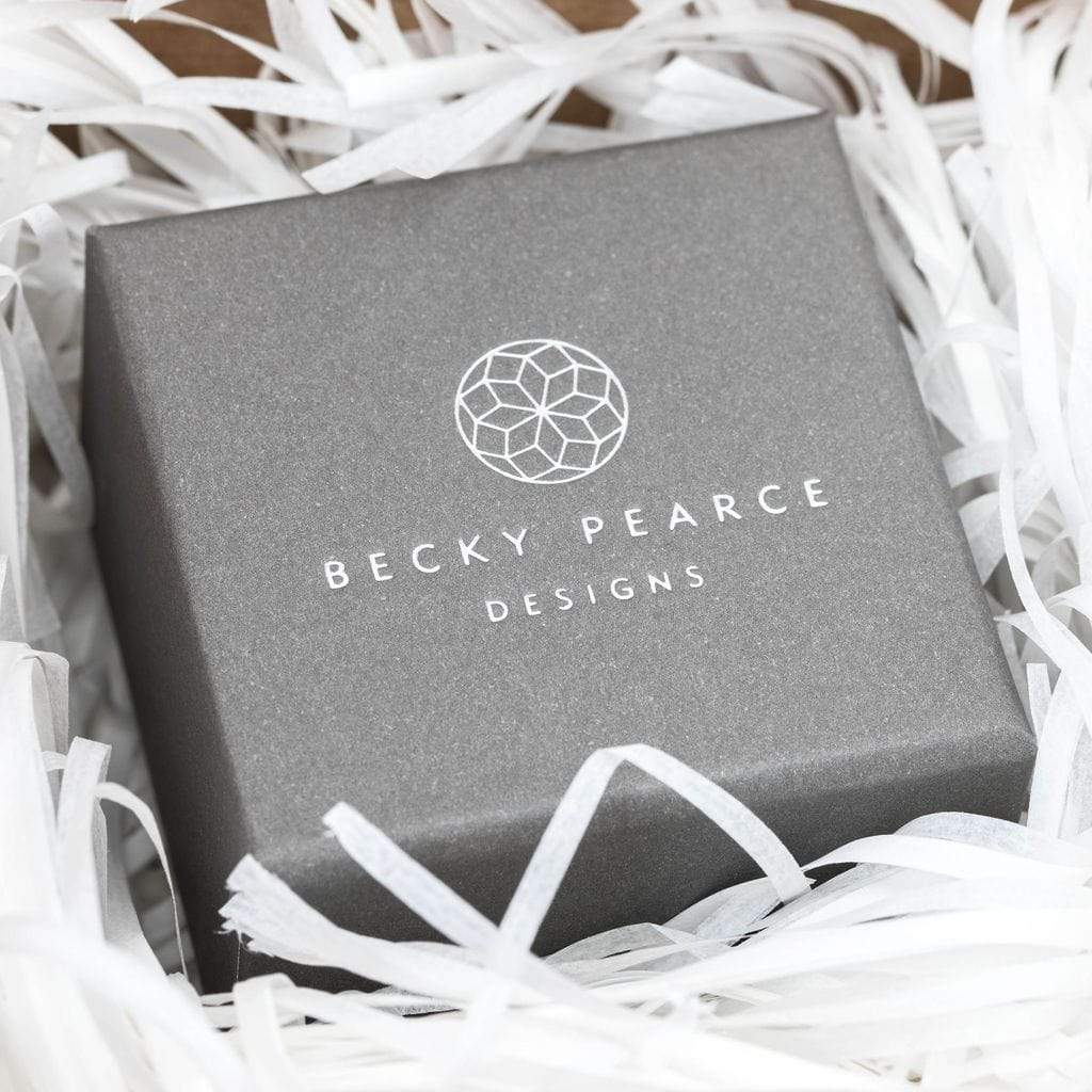 Becky Pearce Designs Rings Copper and rolled gold stacking set