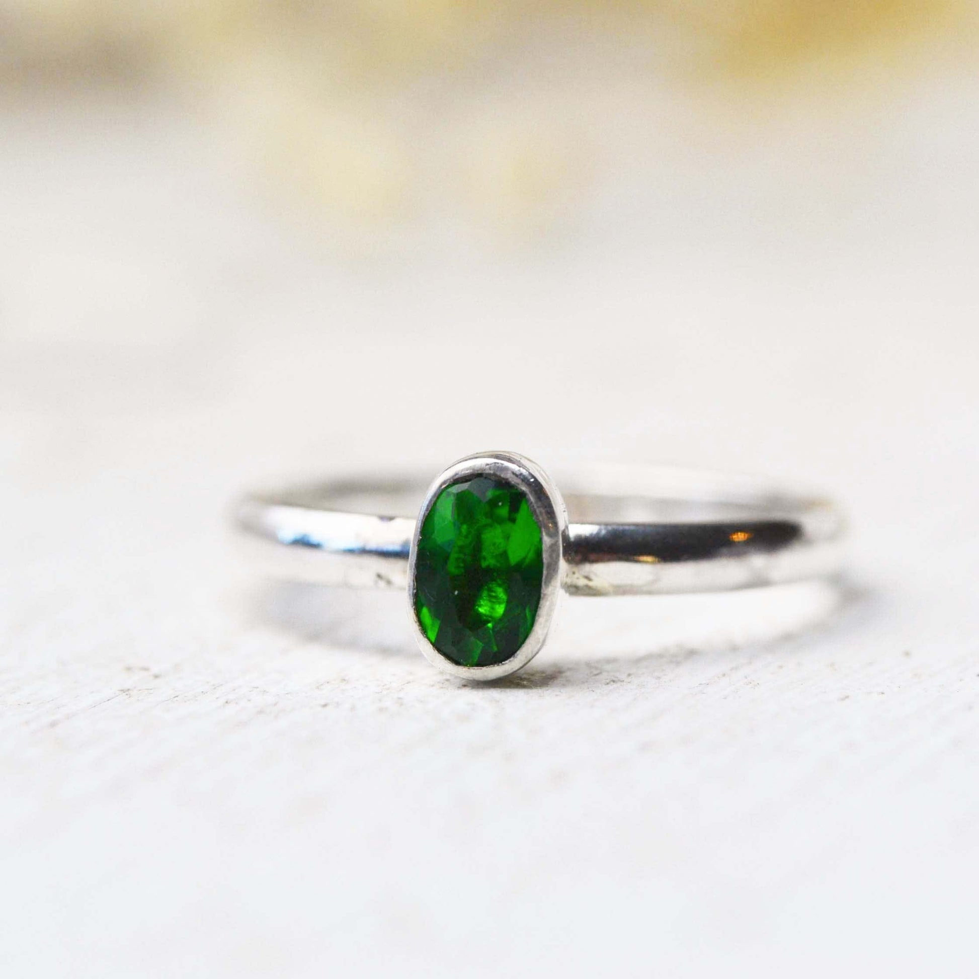 Becky Pearce Designs Rings Emerald (May) Birthstone Stacking Ring