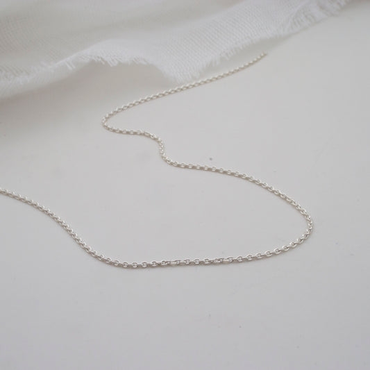 Sterling silver trace chain (extra fine)