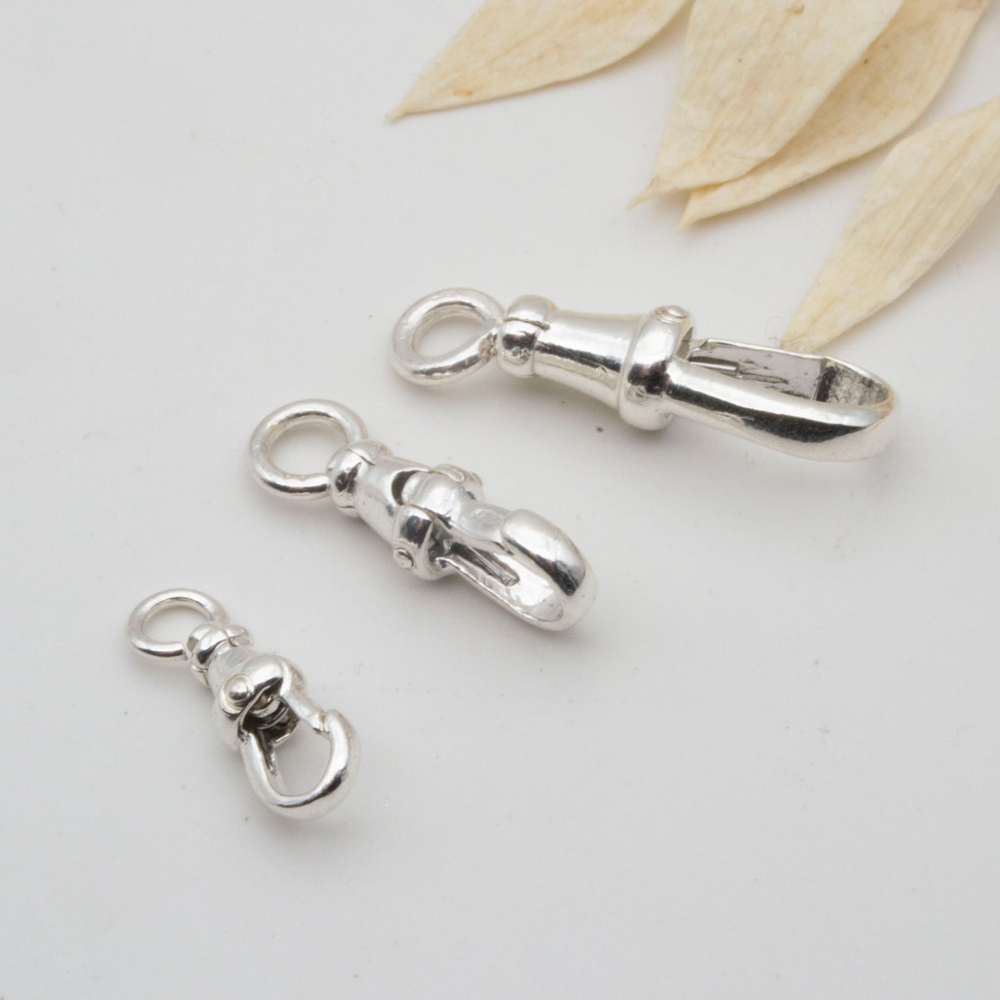 Sterling Silver Albert Swivel Clasp – For Interchangeable Pendants