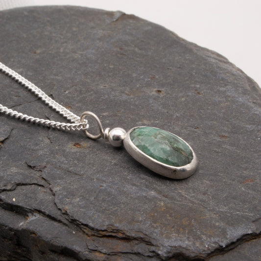 Emerald forest pendant