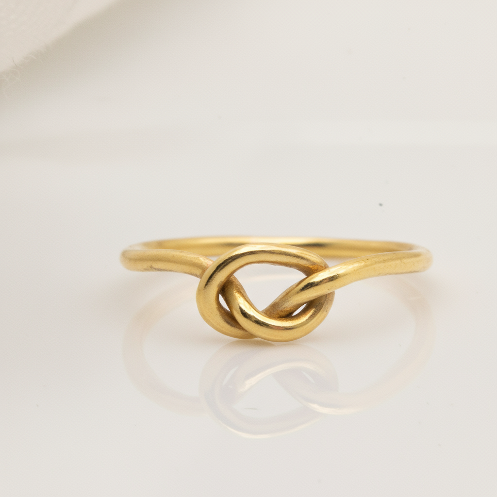 Single knot ring