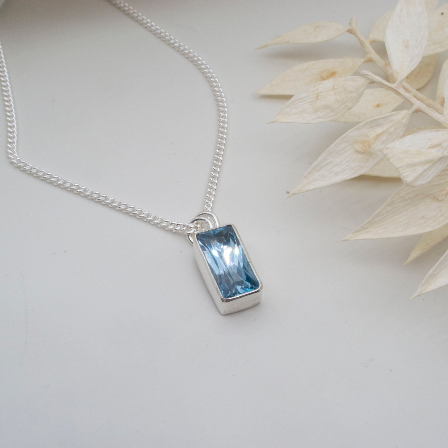 Sky blue pendant