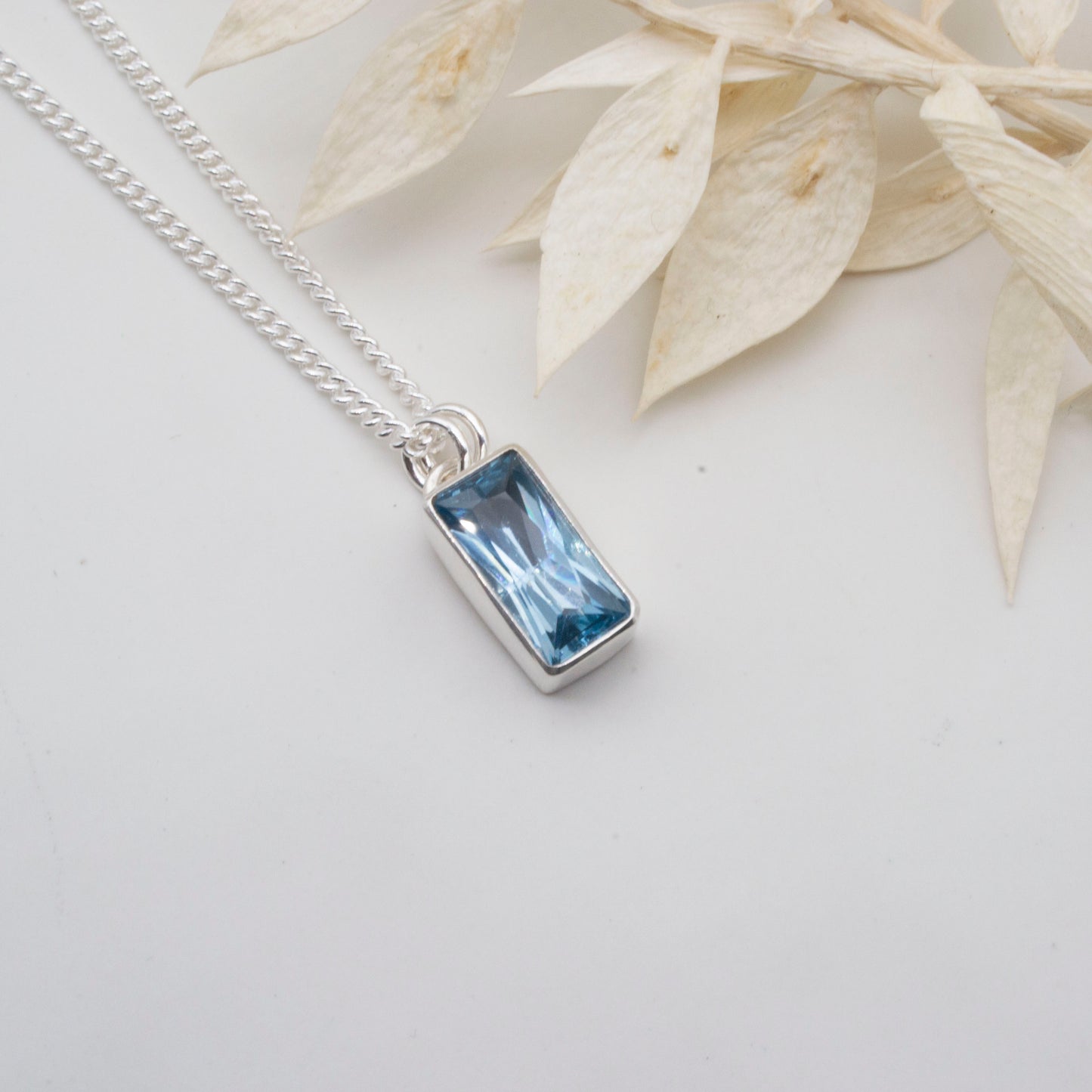 Sky blue pendant