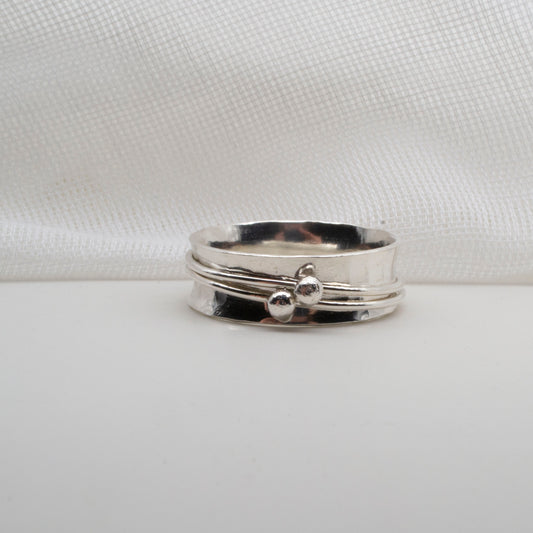 Silver spinner - size X
