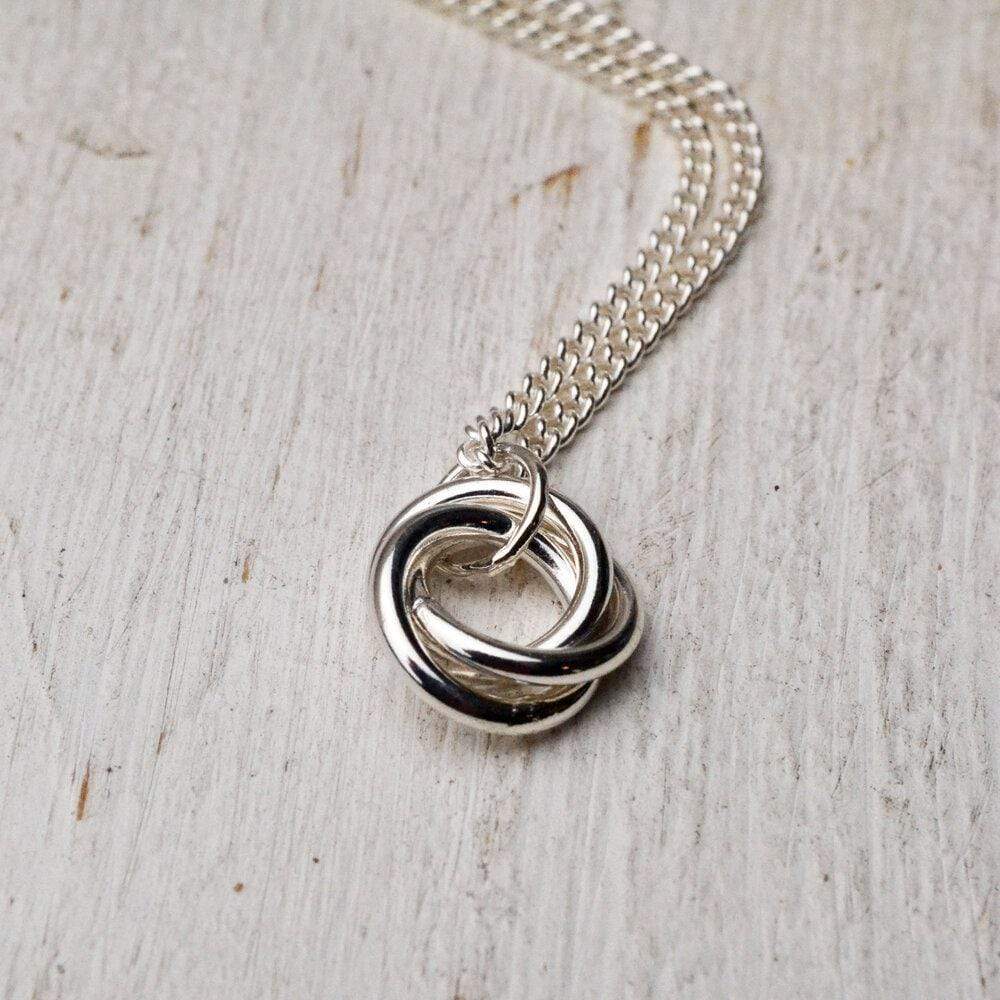 Becky Pearce Designs Russian wedding ring pendant necklace