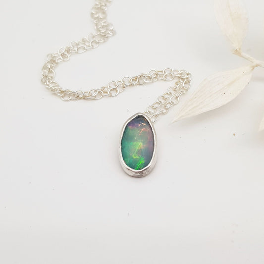 Becky Pearce Designs Opal freeform pendant