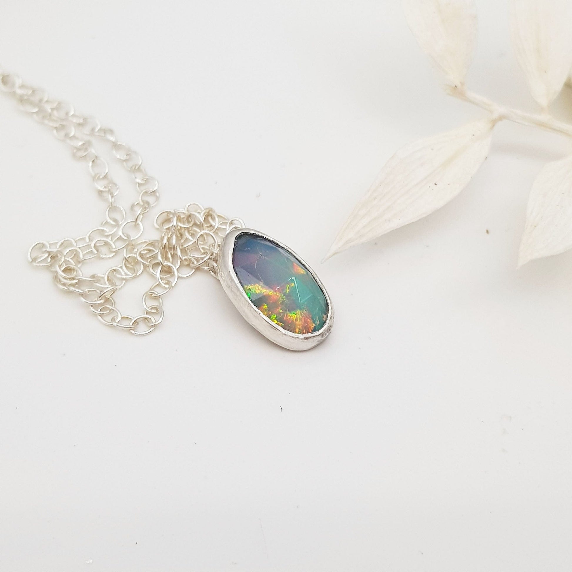 Becky Pearce Designs Opal freeform pendant