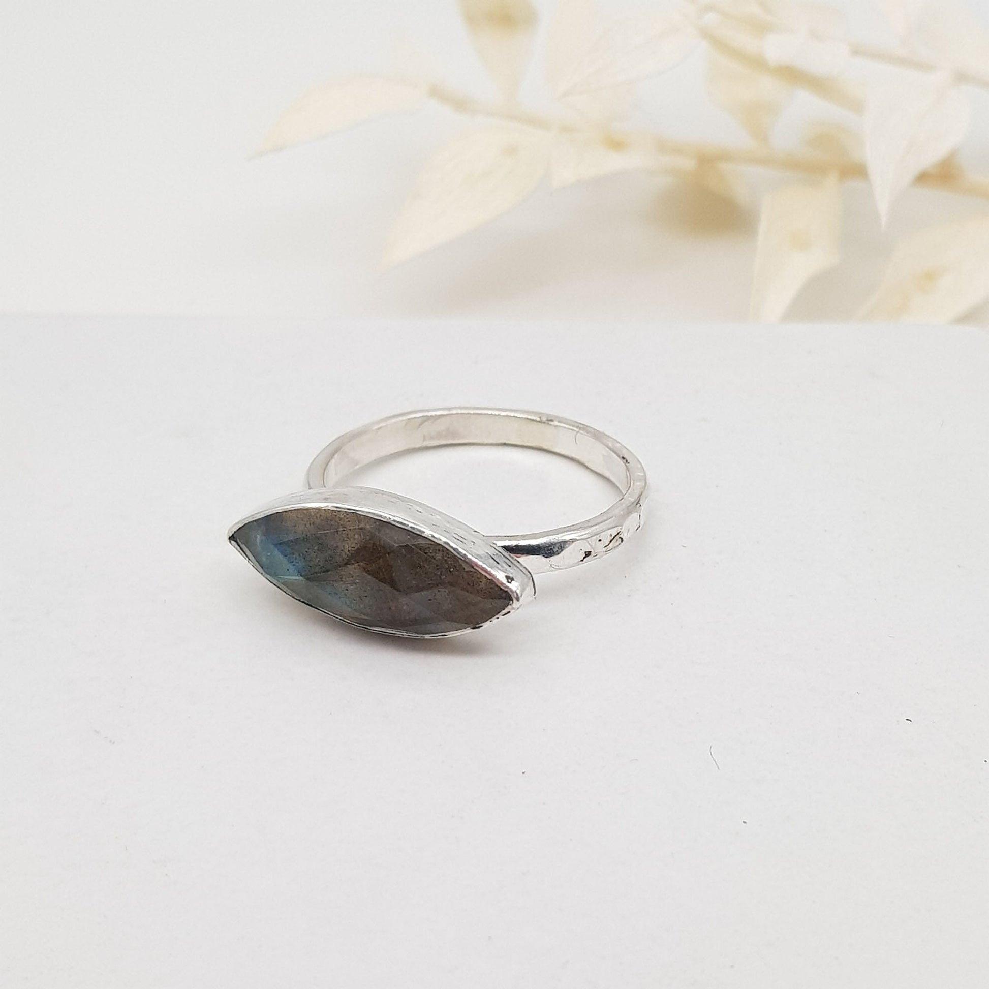 Becky Pearce Designs Autumn Labradorite silver ring