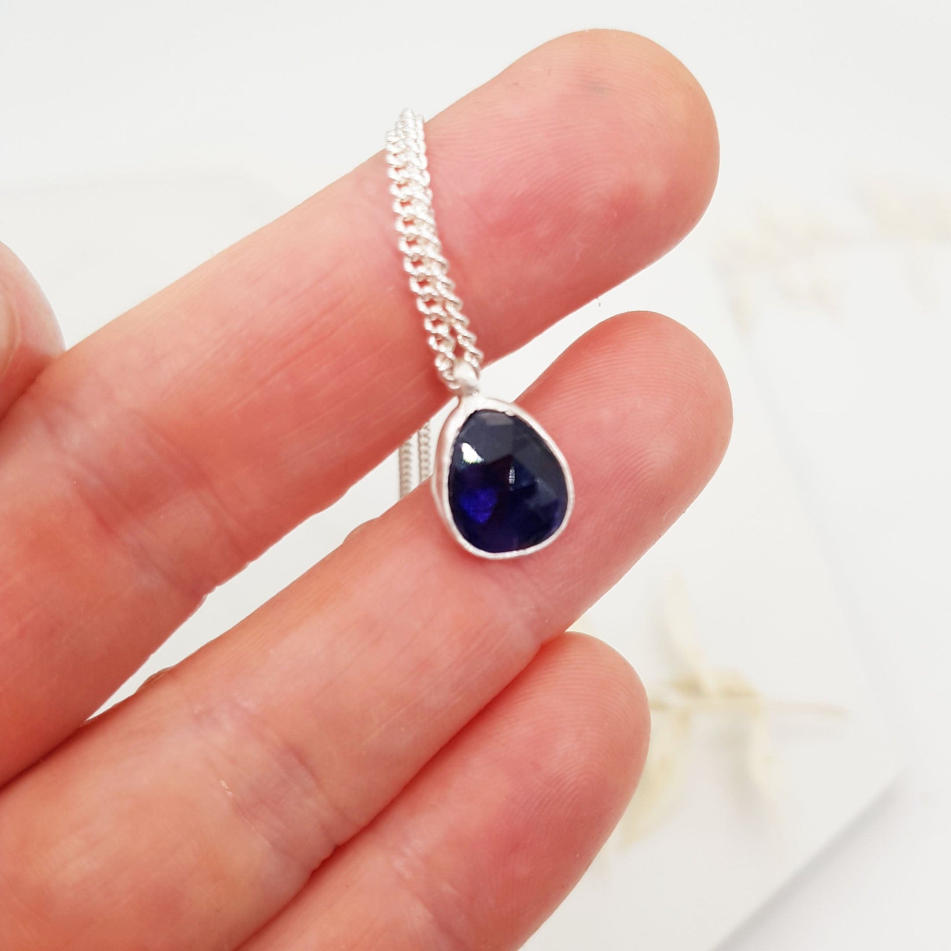 Becky Pearce Designs Iolite pendant
