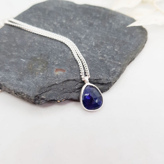 Becky Pearce Designs Iolite pendant