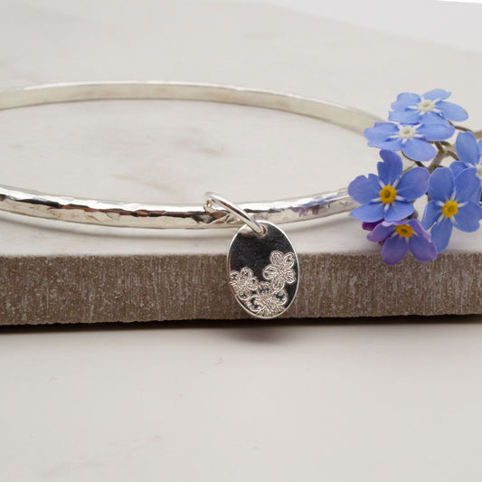 Becky Pearce Designs Apparel & Accessories Forget me not bangle