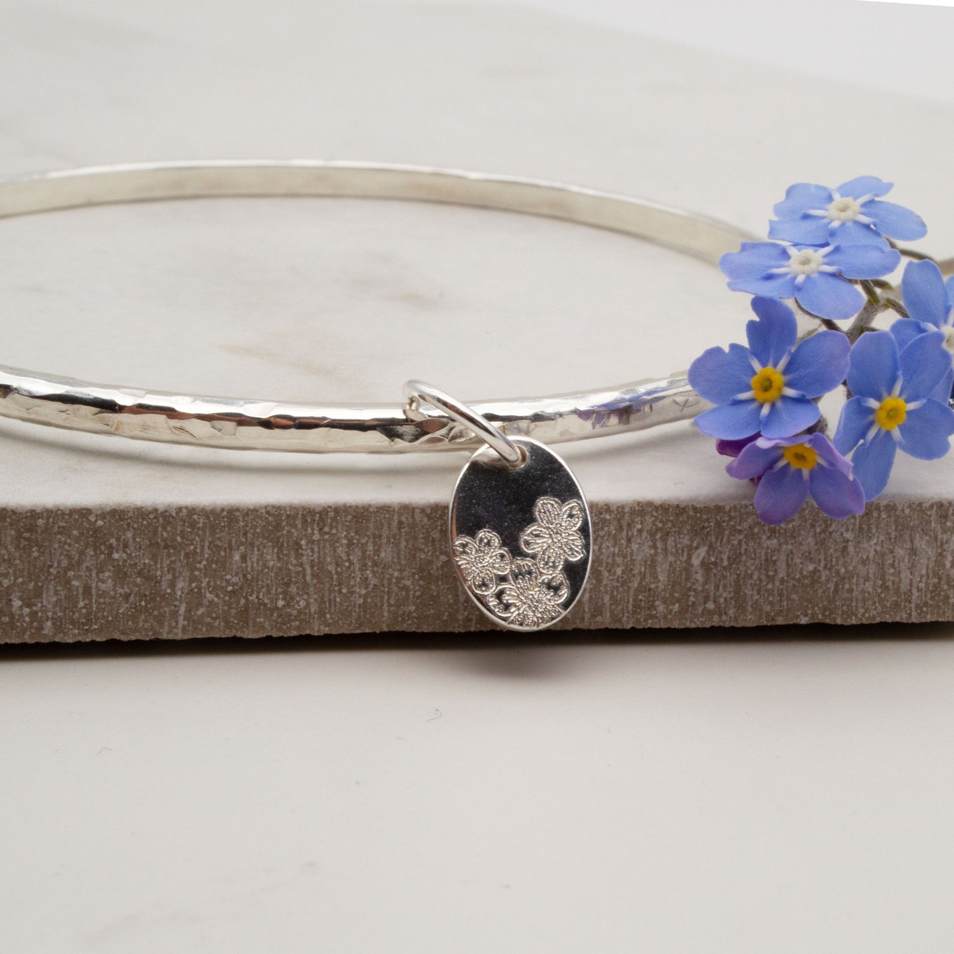 Becky Pearce Designs Apparel & Accessories Forget me not bangle