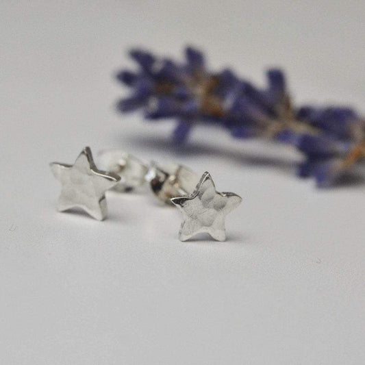 Becky Pearce Designs Earrings Teeny tiny silver stars