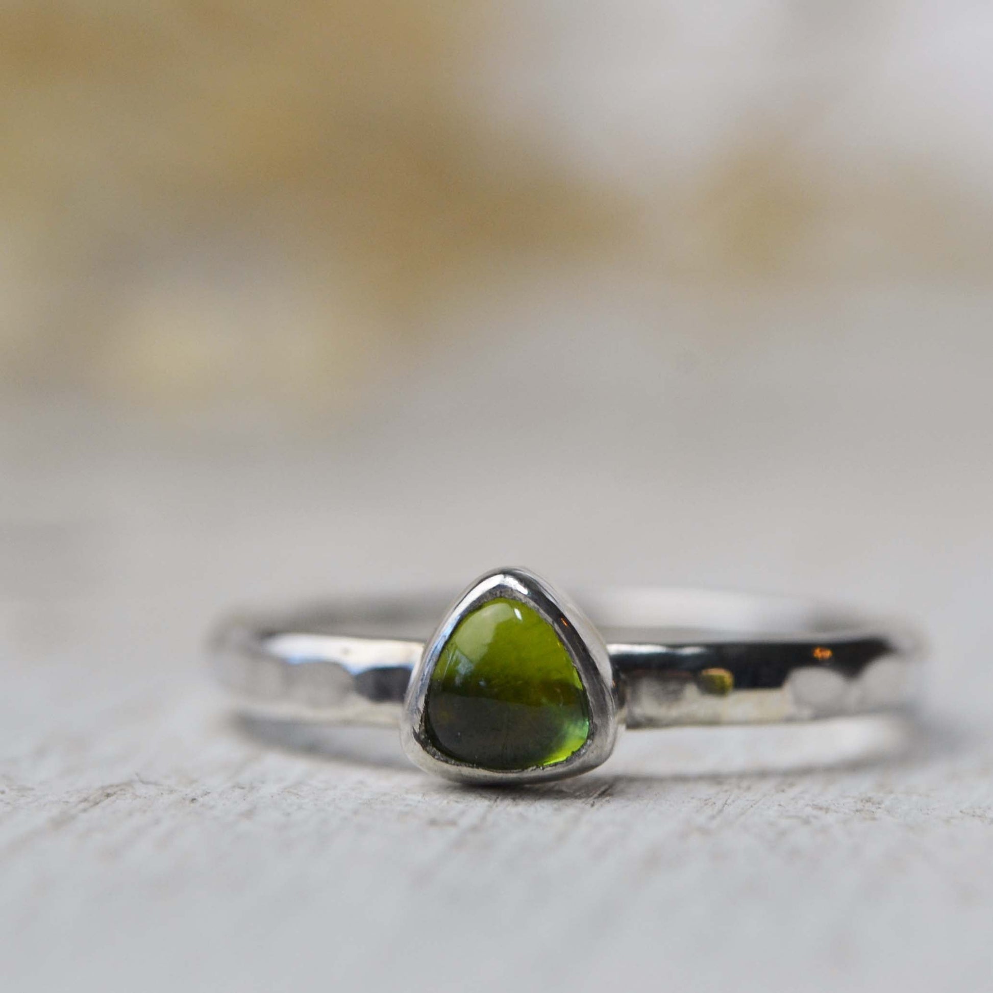 Becky Pearce Designs Rings Peridot (August) Birthstone Stacking Ring