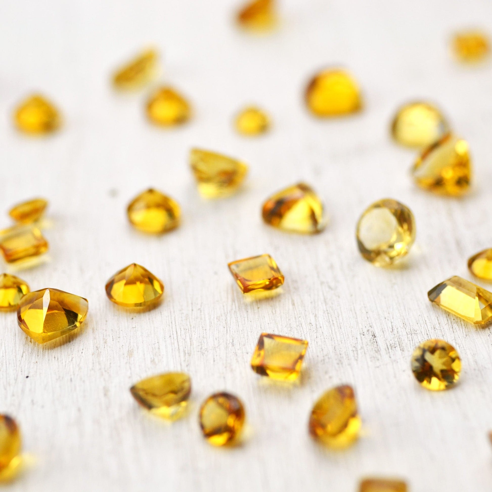 Citrine (November) Birthstone Stacking Ring – Becky Pearce Designs