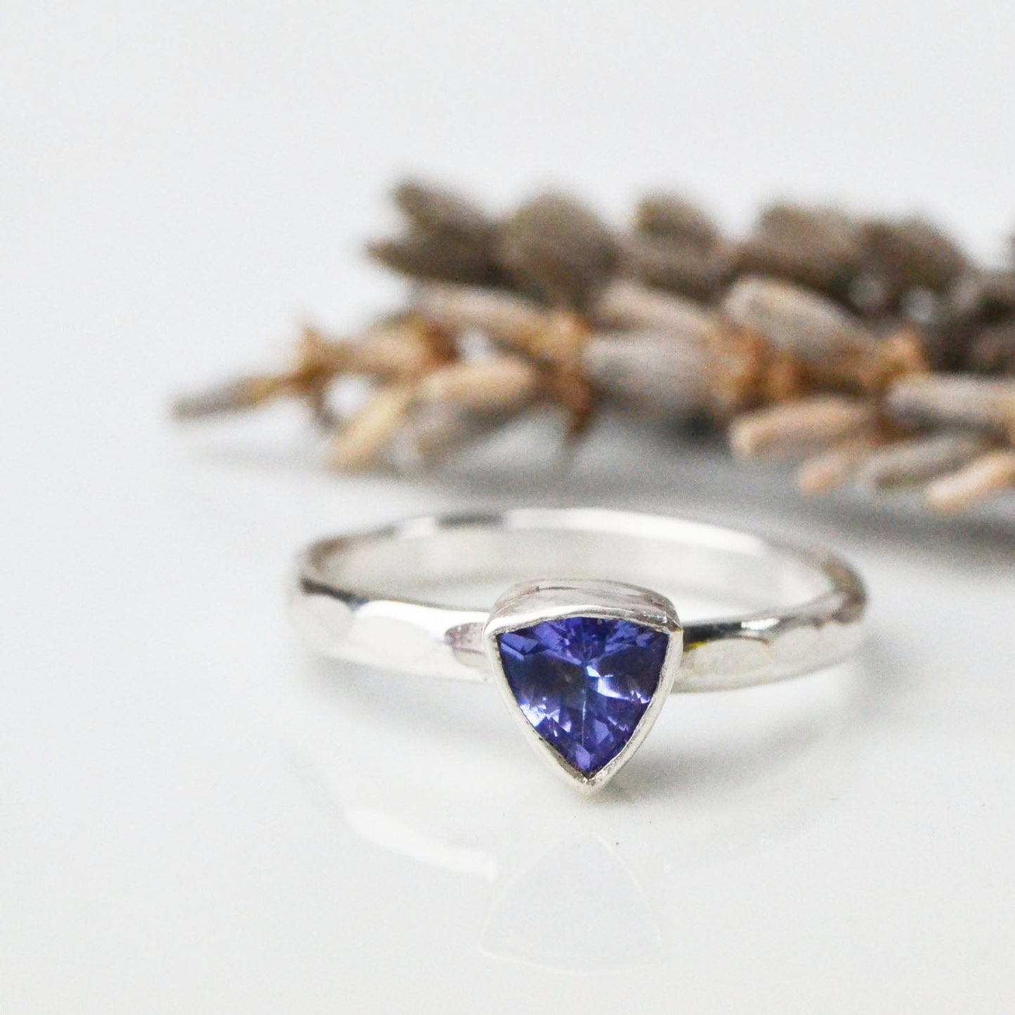 Becky Pearce Designs Rings Tanzanite (December) Birthstone Stacking Ring